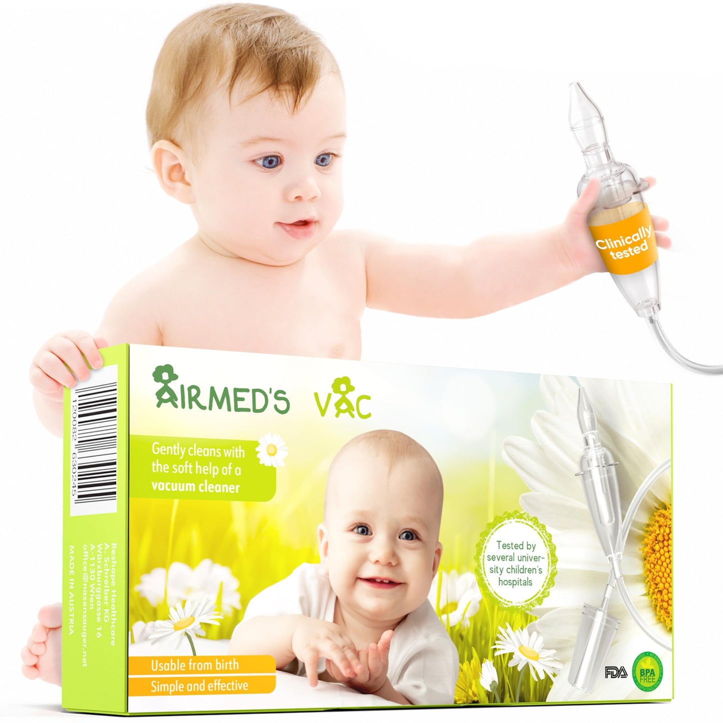 Aspirador nasal Vac Baby de Airmed