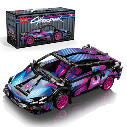 Sosuy Juegos de ladrillos de construcción modelo de coche deportivo