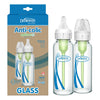Biberón anticólicos Dr. Brown's Natural Flow Options+ de vidrio estrecho de 250 ml