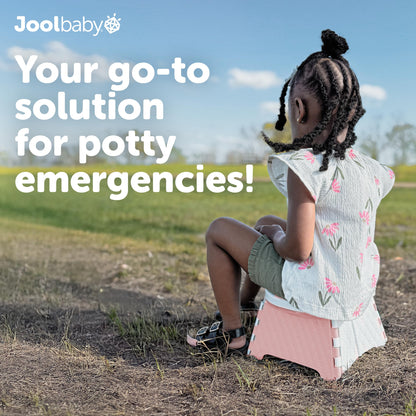 Jool Baby Silla portátil de entrenamiento para ir al baño con bolsa de viaje y 30 forros