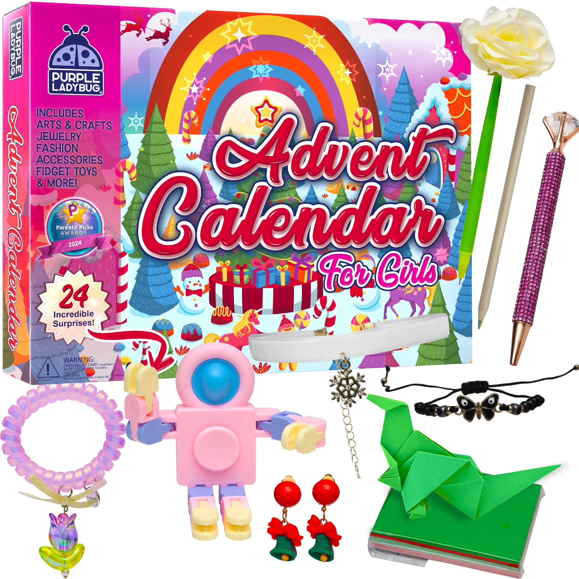 PURPLE LADYBUG calendario de Adviento