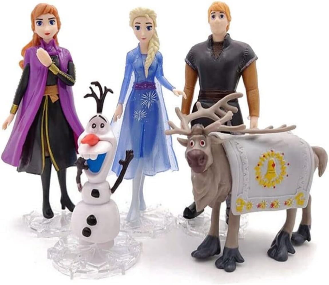 Figuras de Frozen para decoración de tartas, juguetes
