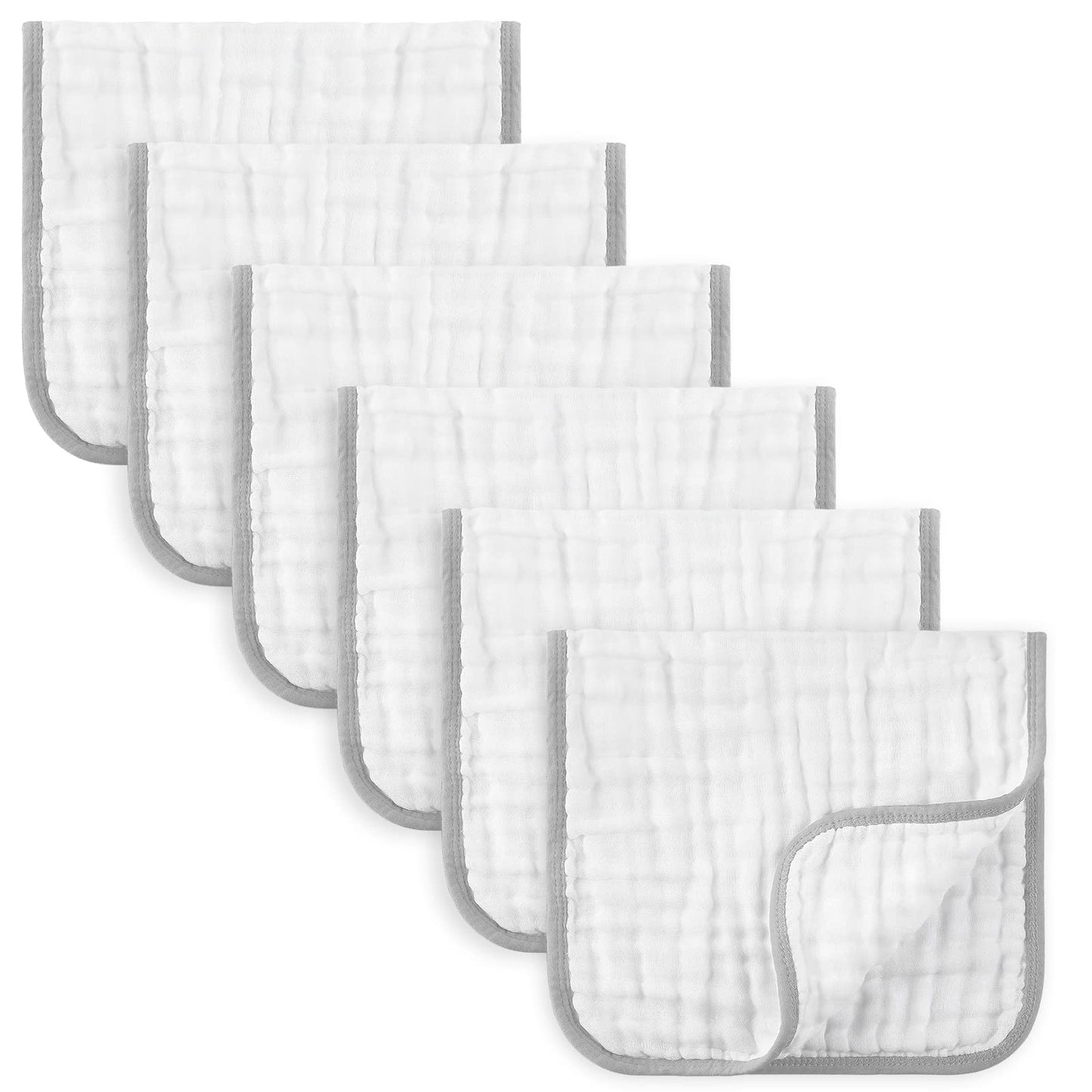 MUKIN Paños de muselina para bebés, paños de algodón ultra suaves