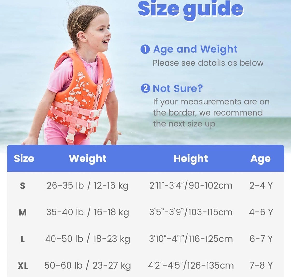 Gogokids- Flotador, talla S 2-4 años