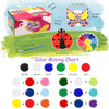 Weilim Paint Your Own Stepping Stones Paquete de 5 para niños