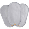 BlueSnail Forro impermeable para cambiador, 3 unidades (14 x 26.5 pulgadas, gris)