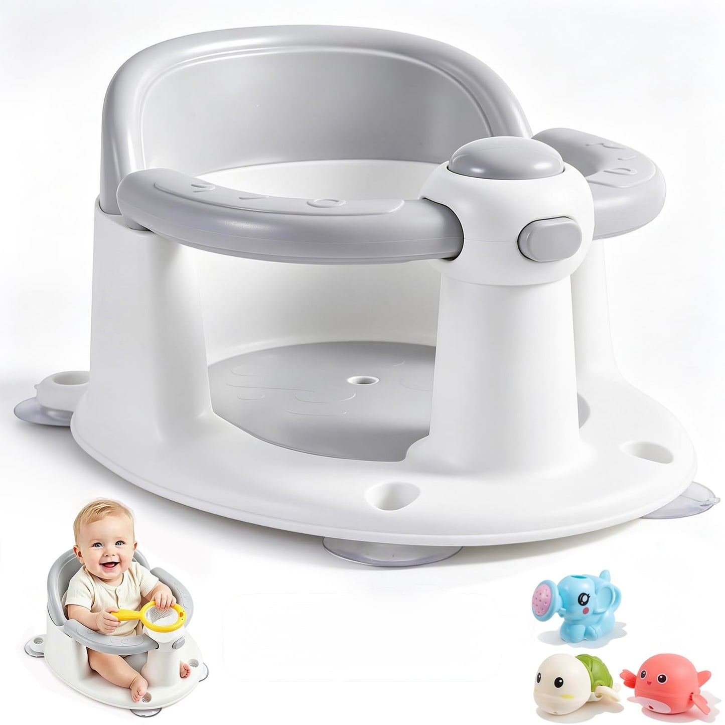 Asiento de baño para bebés