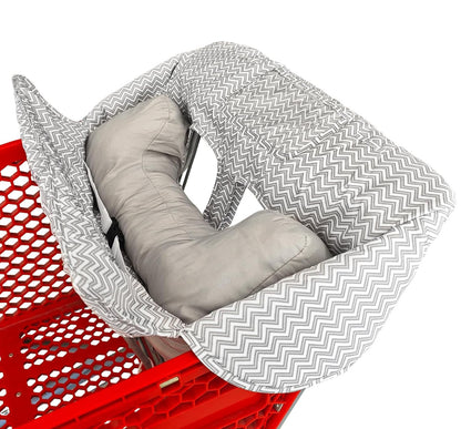 Almohada suave 2 en 1 para carrito de compras