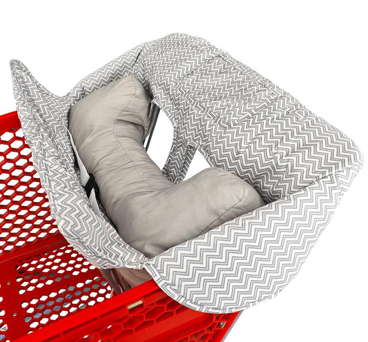 Almohada suave 2 en 1 para carrito de compras