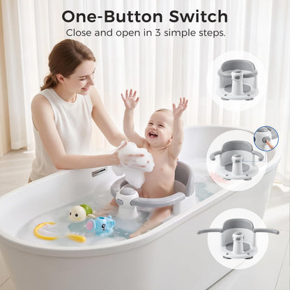 Asiento de baño para bebés