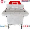 Almohada suave 2 en 1 para carrito de compras