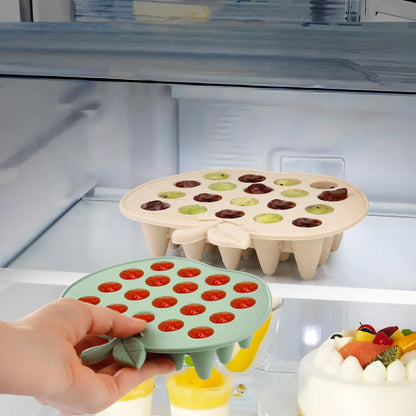 Bandeja de silicona para congelador de alimentos para bebés