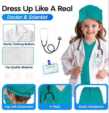 Disfraz de Doctor para Niños 7-8 años