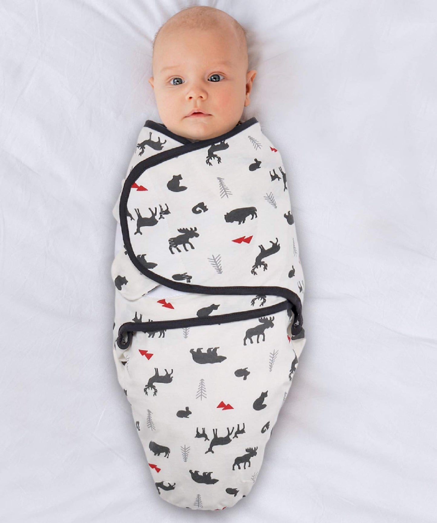 The Peanutshell Juego de 3 mantas para bebé, 3-6 meses