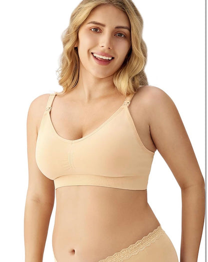 HBselect paquete de 3 brasieres de maternidad para mujer, talla M
