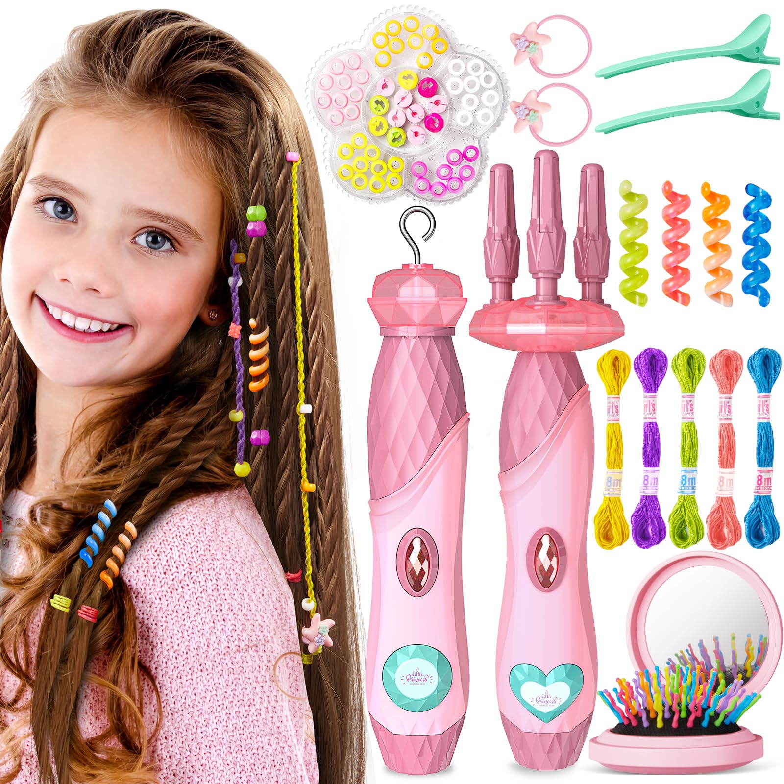 Geyiie Herramientas para el cabello de bricolaje para niñas