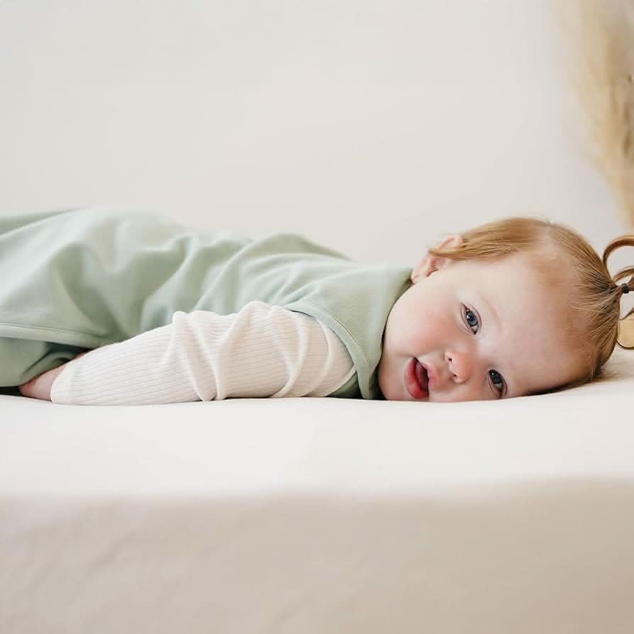 Woolino Saco de dormir de lana merino y algodón orgánico para bebés de 2 a 24 meses