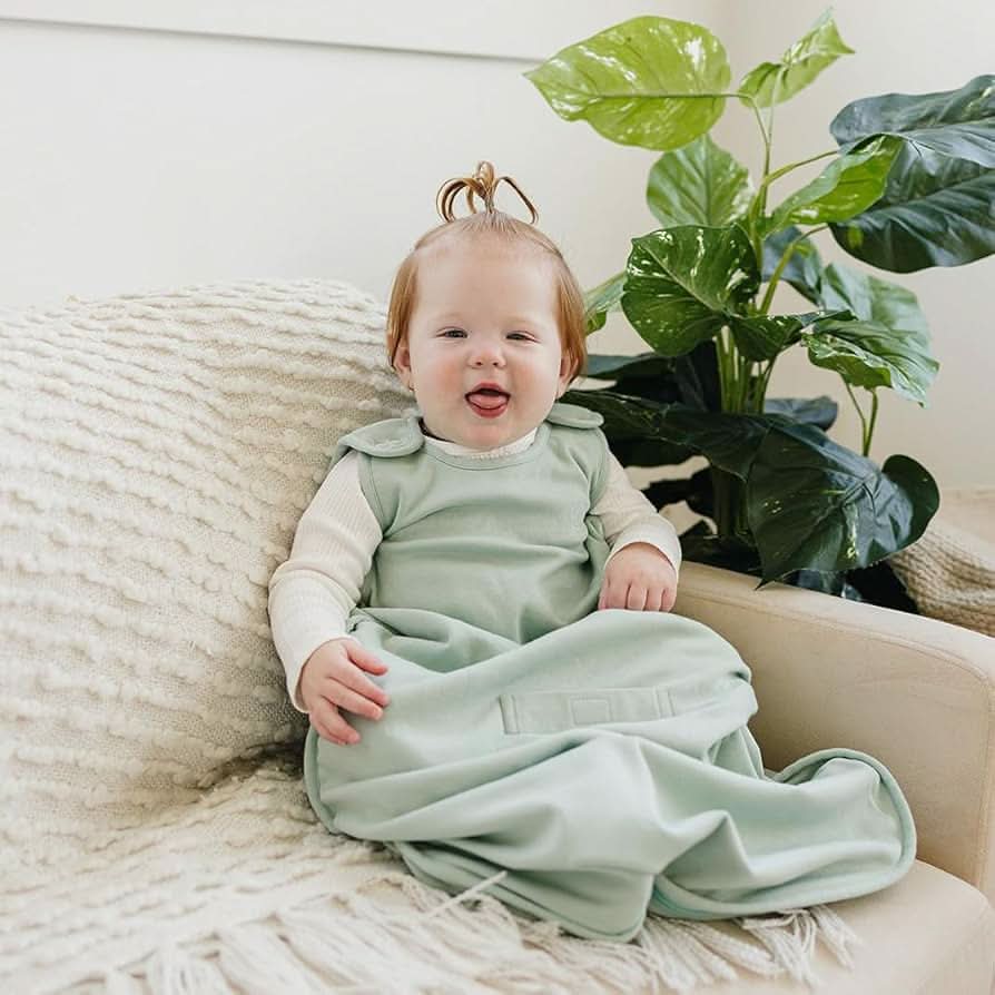 Woolino Saco de dormir de lana merino y algodón orgánico para bebés de 2 a 24 meses