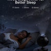 POCOCO Proyector Galaxy Star para dormitorio con discos de película óptica reemplazables, proyector de luz nocturna de planetario