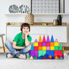 PicassoTiles Set de bloques azulejos magnéticos, 60 piezas, creatividad más allá de la imaginación