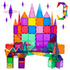PicassoTiles Set de bloques azulejos magnéticos, 60 piezas, creatividad más allá de la imaginación