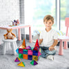 PicassoTiles Set de bloques azulejos magnéticos, 60 piezas, creatividad más allá de la imaginación