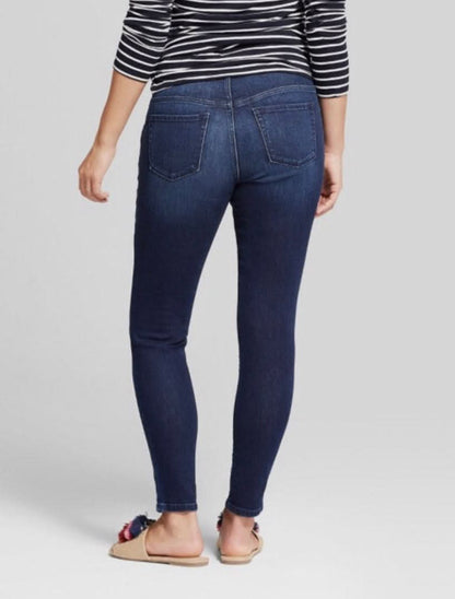 Pantalones vaqueros ajustados de maternidad, talla 8