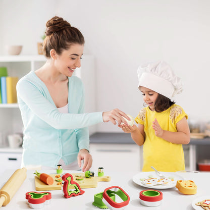Cortadores de galletas de Navidad, 8 piezas (tamaño mediano)