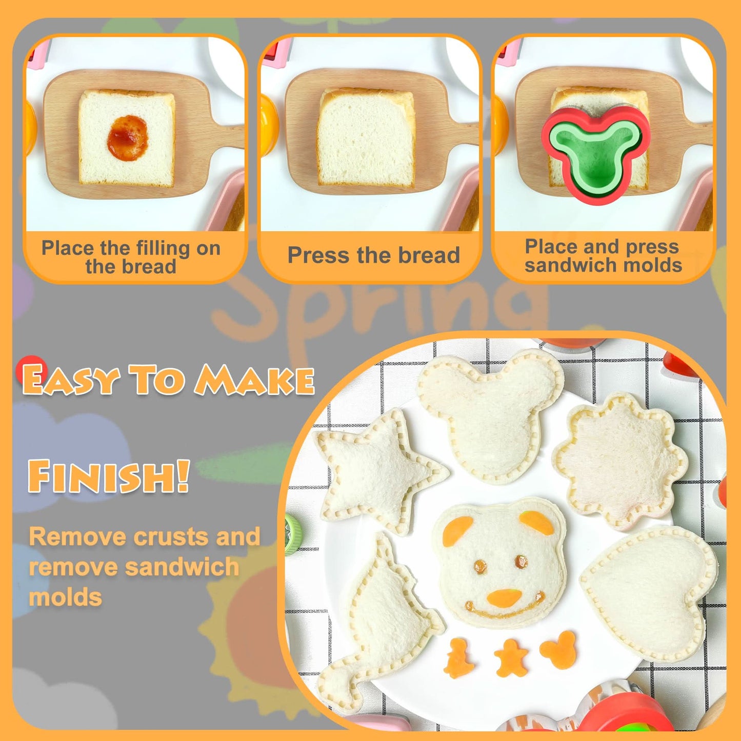 Cortadores de galletas de Navidad, 8 piezas (tamaño mediano)