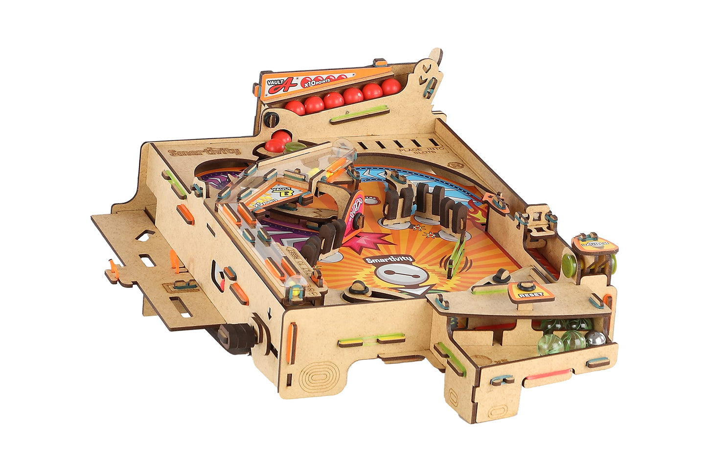 Smartivity Pinball Machine - Juguete de aprendizaje STEM de ingeniería para niños