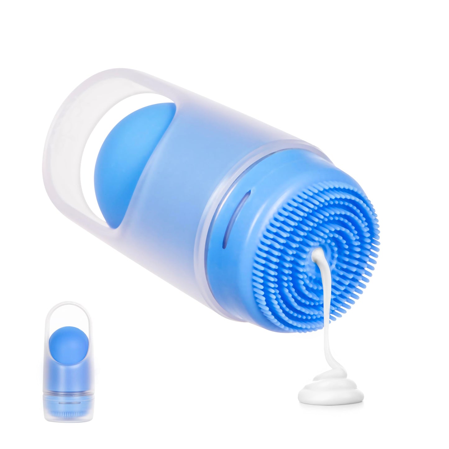 Ubbi Aplicador de protector solar Sunsqueeze, recargable roll-on con cerdas de silicona suave para bebés