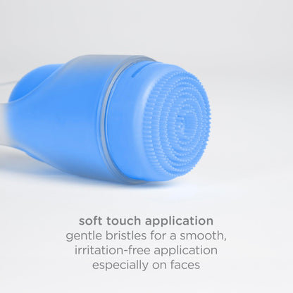 Ubbi Aplicador de protector solar Sunsqueeze, recargable roll-on con cerdas de silicona suave para bebés