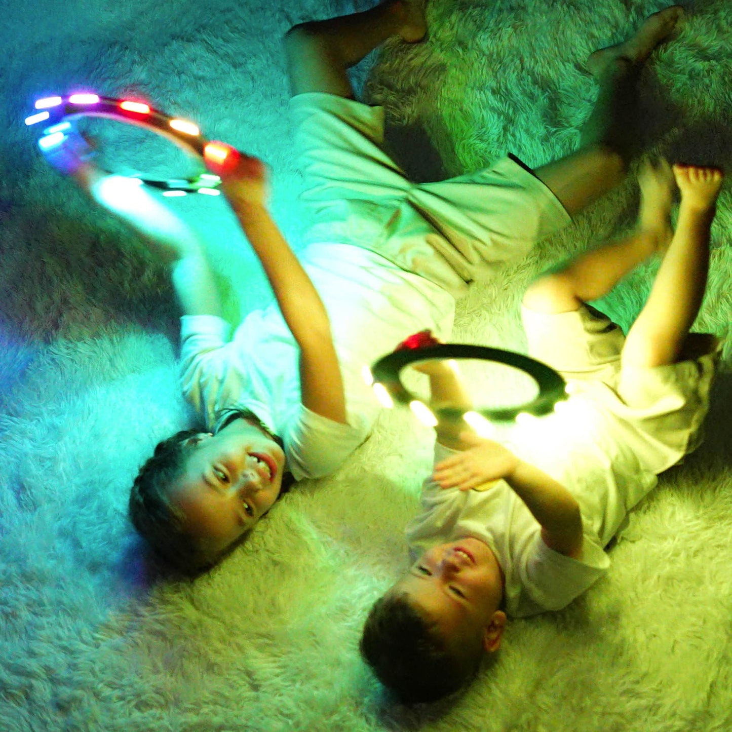 Anillo volador TOSY: 36 LED RGB multicolor o 12 LED monocolor
