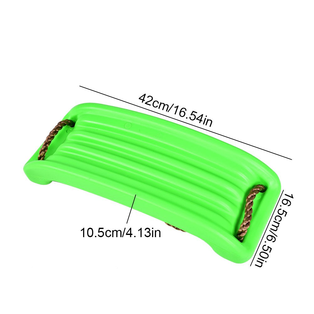 Asiento de Columpio de Cinturón de Plástico para Exteriores