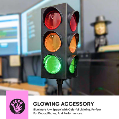 Lámpara de semáforo con cambio de color