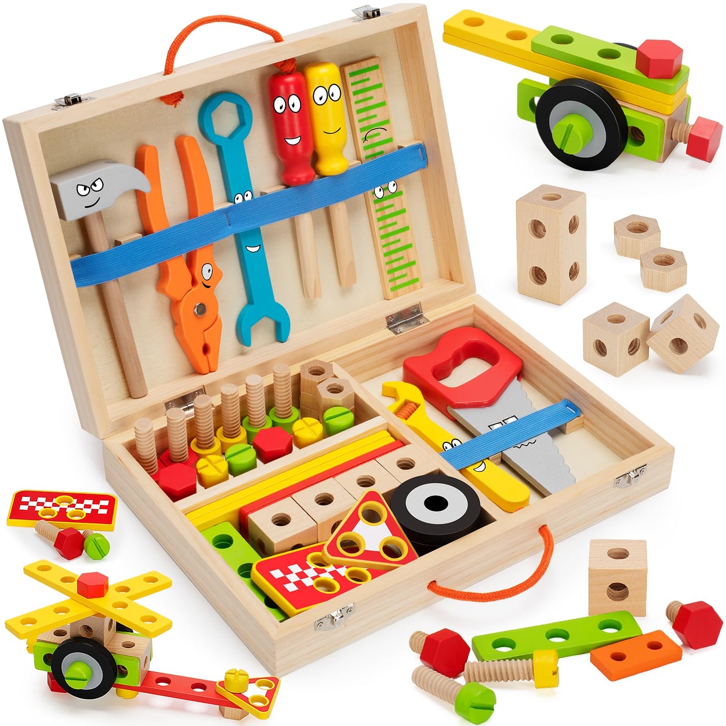 Juego de herramientas para niños