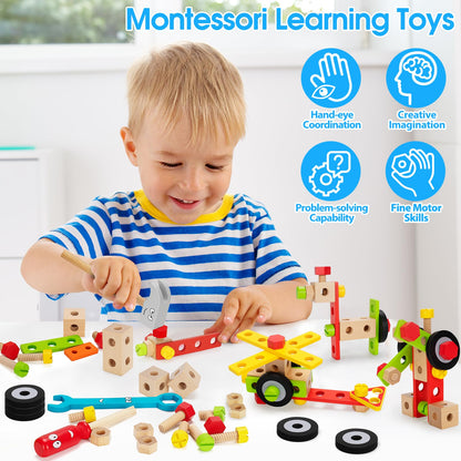 Juego de herramientas para niños
