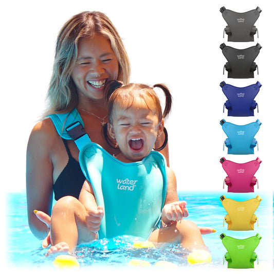 WaterLand Portabebés – Innovador portabebés que puedes utilizar tanto en agua como en tierra