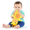 Bright Starts Snuggle & Teethe Juguete de peluche para dentición arrugado sin BPA para bebé