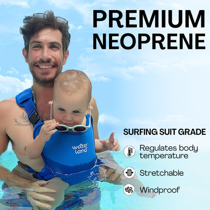 WaterLand Portabebés – Innovador portabebés que puedes utilizar tanto en agua como en tierra