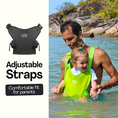 WaterLand Portabebés – Innovador portabebés que puedes utilizar tanto en agua como en tierra