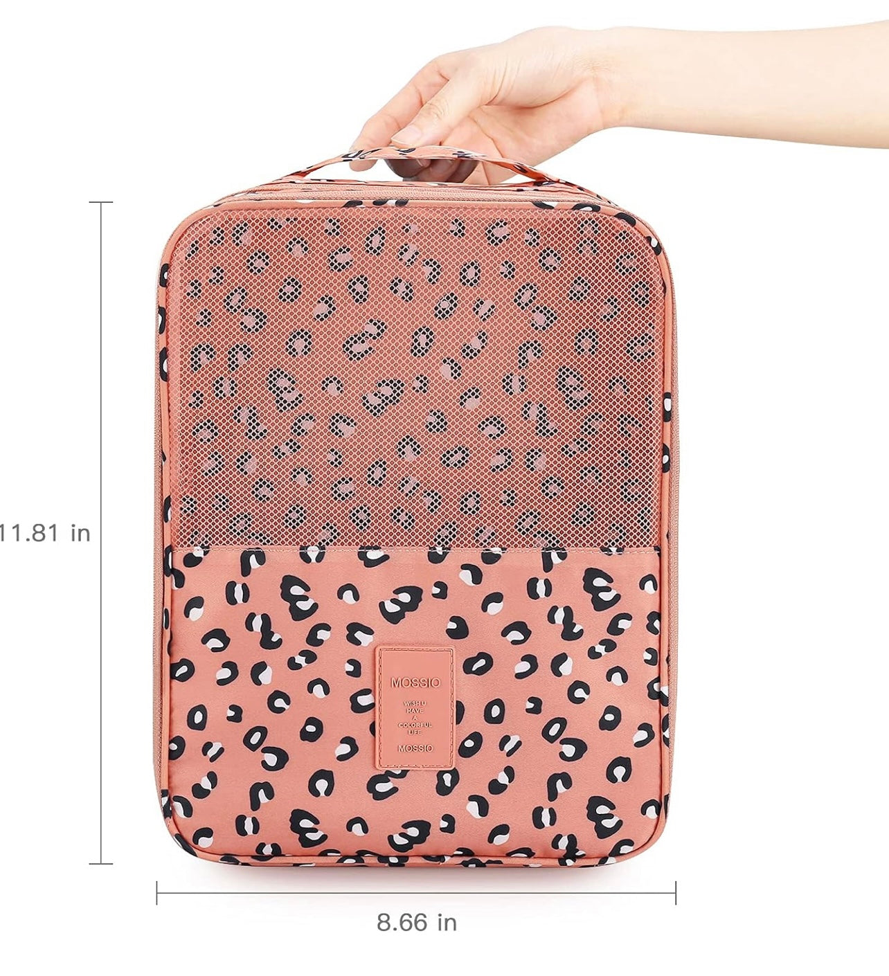 Mossio - Bolsa de almacenamiento para zapatos, con capacidad para 3 pares de zapatos
