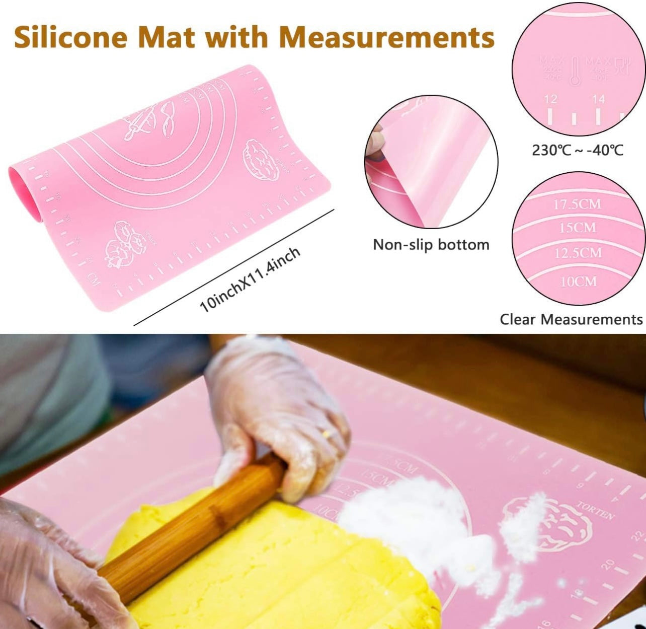 Sanbanfu Fun Real Baking Set con cortadores de galletas de unicornio