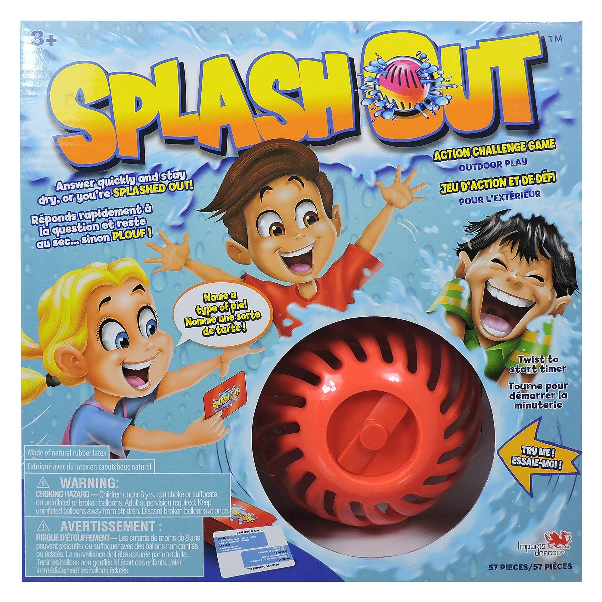 Juego Splash out