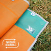 CGear - Alfombrilla de camping original sin arena para aventuras al aire libre, 9.8 x 9.8 ft