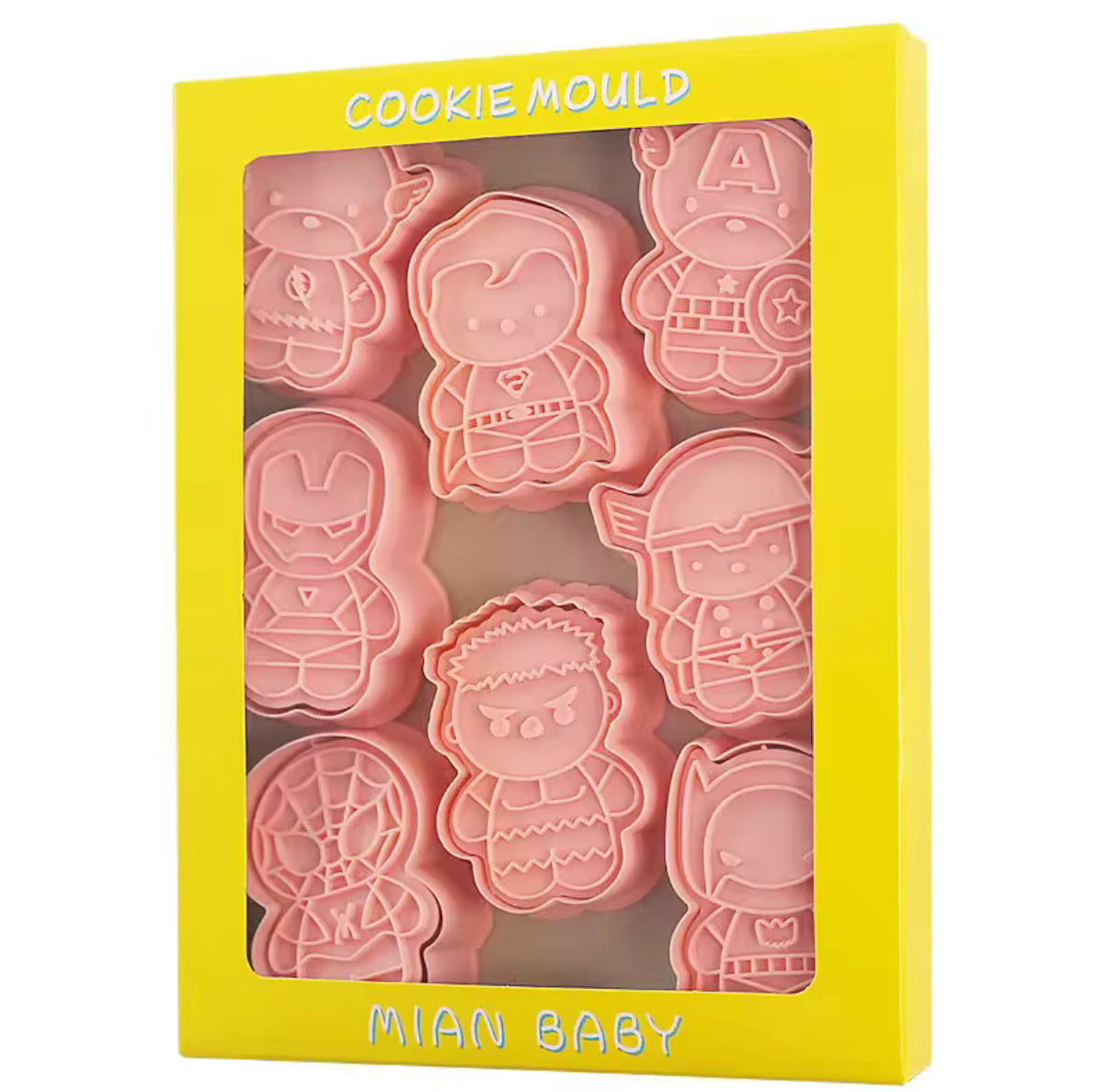 Cortador de galletas, Marvel