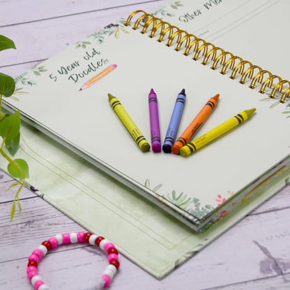 Libro de hitos para cada evento, desde el nacimiento hasta la edad de 5 años