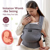 Momcozy Portabebés ergonómico, acogedor y ligero para 7-44 libras