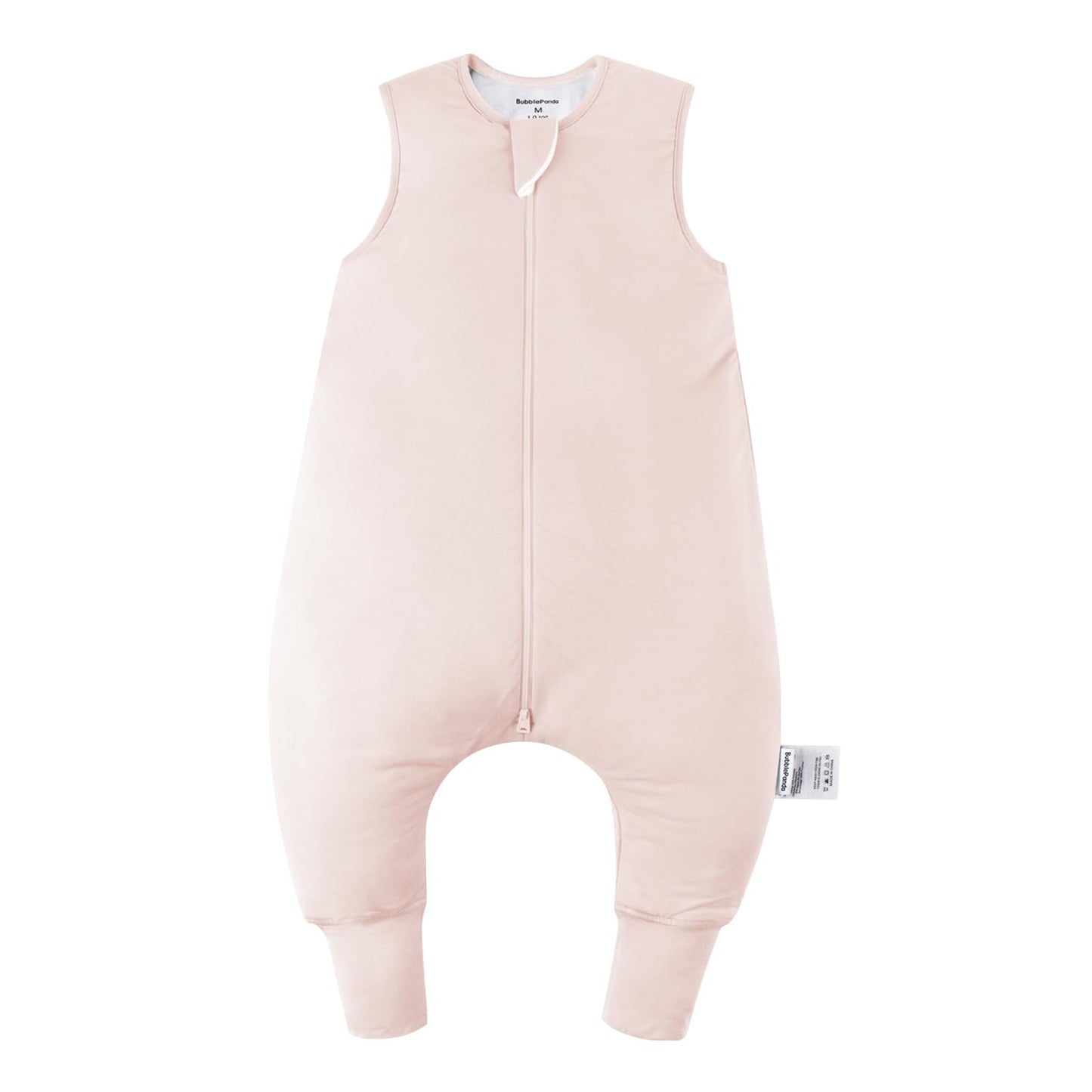 BubblePanda Rayón hecho de bambú saco de dormir para niños pequeños con pies 2-3 años, 1.0 Tog