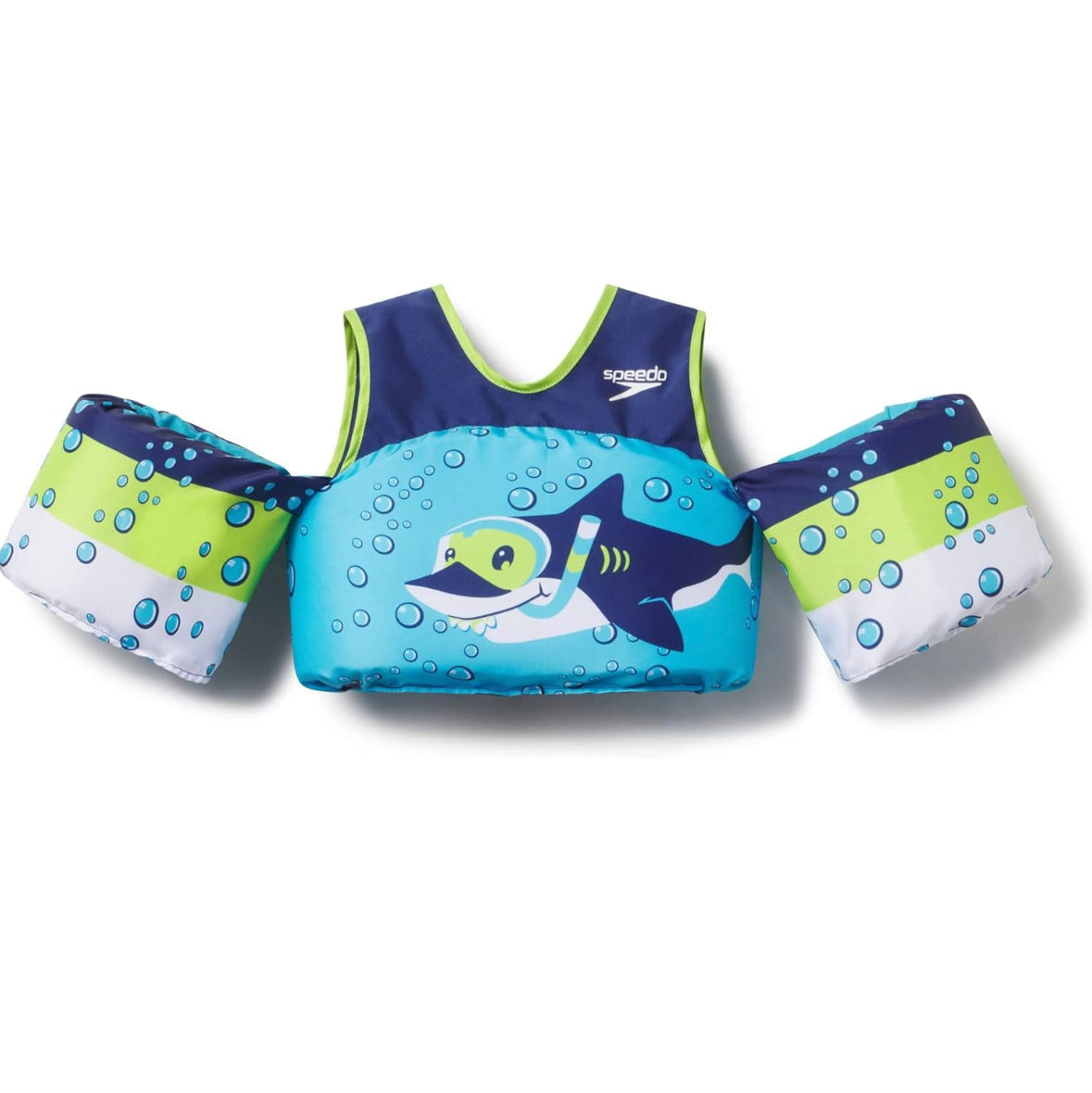 Seguro Splasher Speedo niños Jammer chaleco de natación de peso 30 – 50 lbs, Azul, S